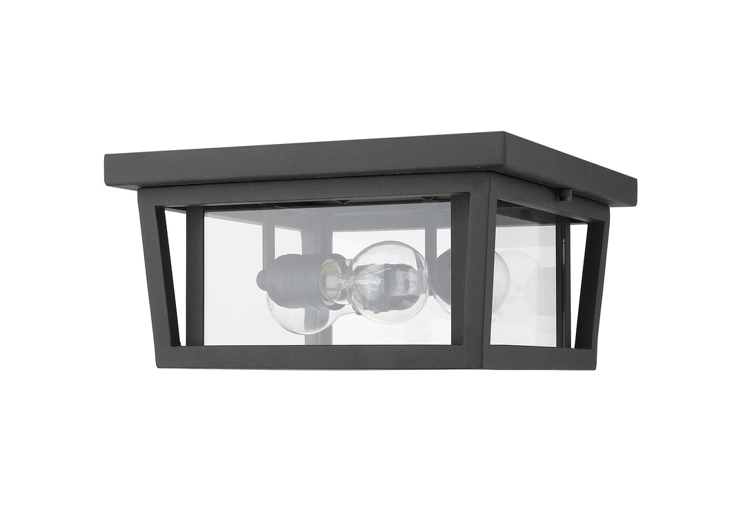Seoul - 3 Light Outdoor Flush Mount