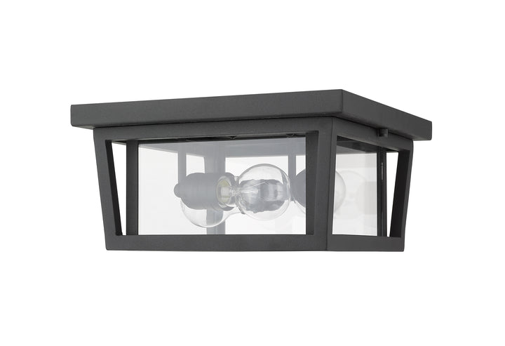 Seoul - 3 Light Outdoor Flush Mount