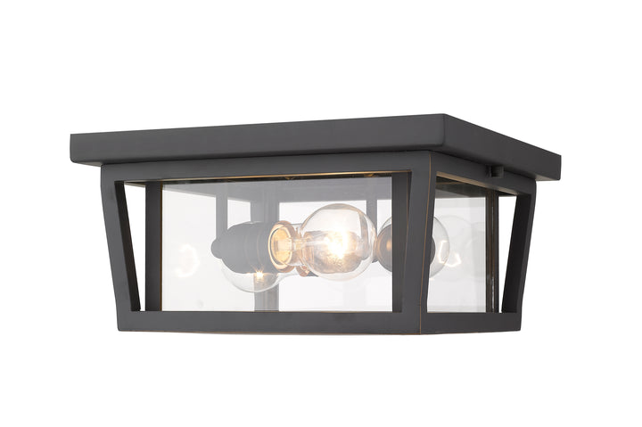 Seoul - 3 Light Outdoor Flush Mount