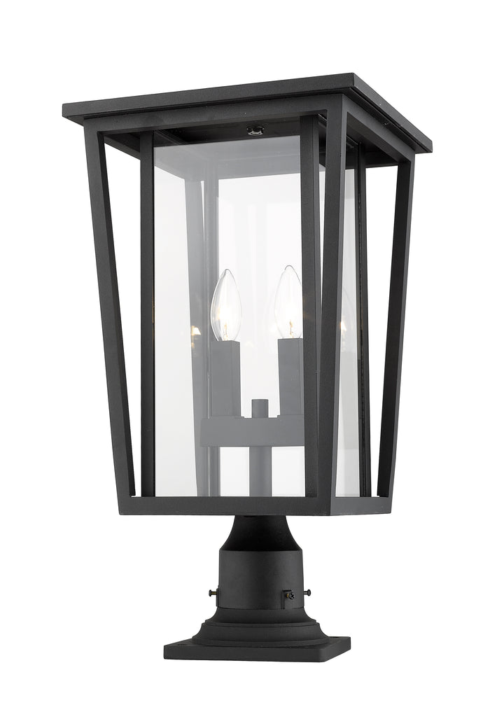 Seoul - 2 Light Outdoor Pier Mount Light