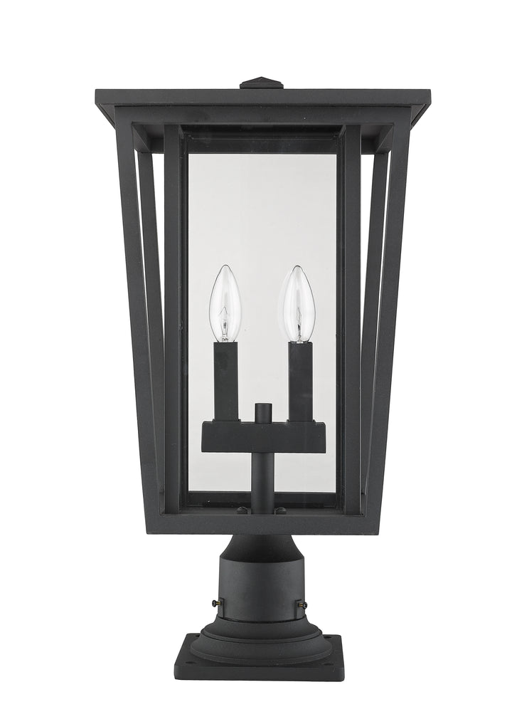 Seoul - 2 Light Outdoor Pier Mount Light