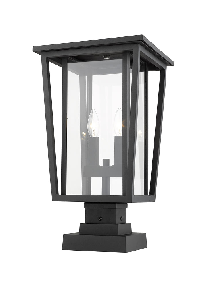 Seoul - 2 Light Outdoor Pier Mount Light (571PHBS-SQPM)