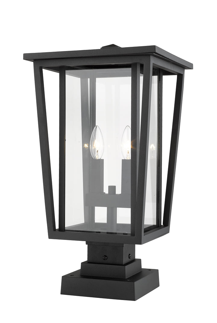 Seoul - 2 Light Outdoor Pier Mount Light (571PHBS-SQPM)