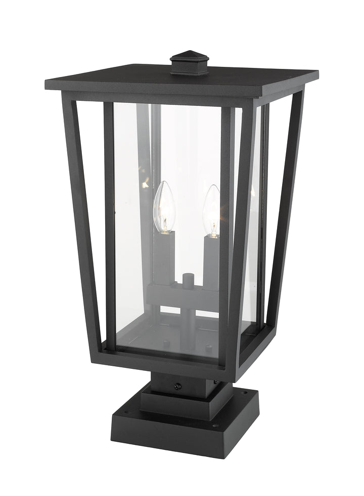 Seoul - 2 Light Outdoor Pier Mount Light (571PHBS-SQPM)