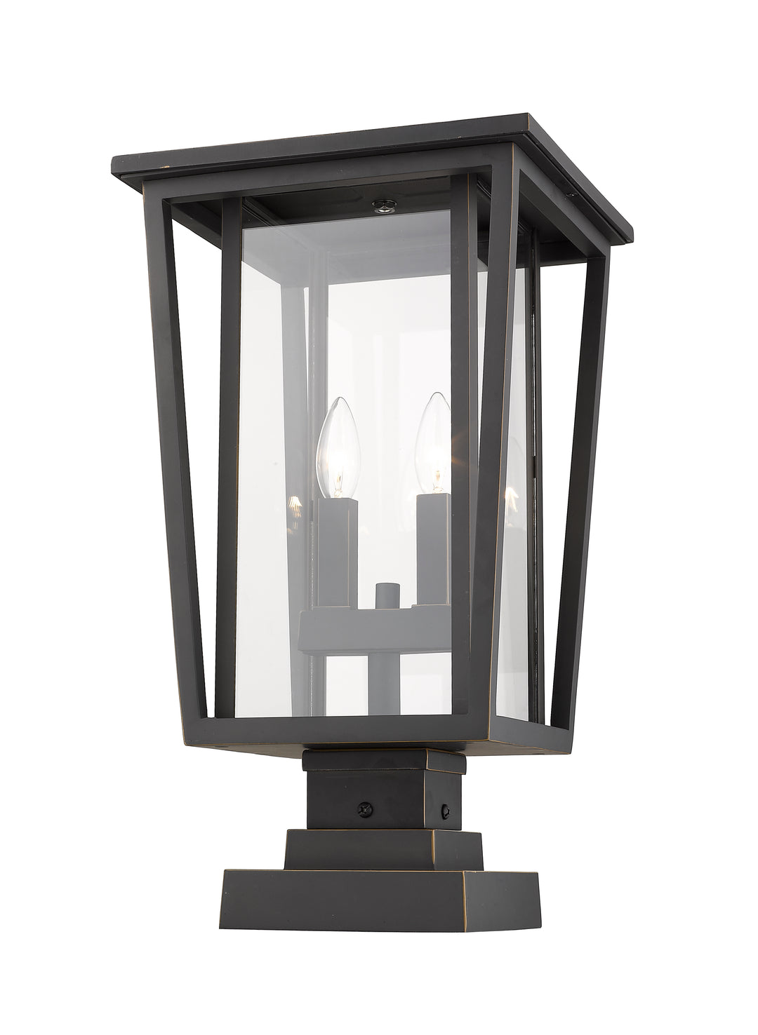 Seoul - 2 Light Outdoor Pier Mount Light (571PHBS-SQPM)