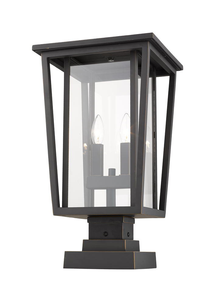 Seoul - 2 Light Outdoor Pier Mount Light (571PHBS-SQPM)