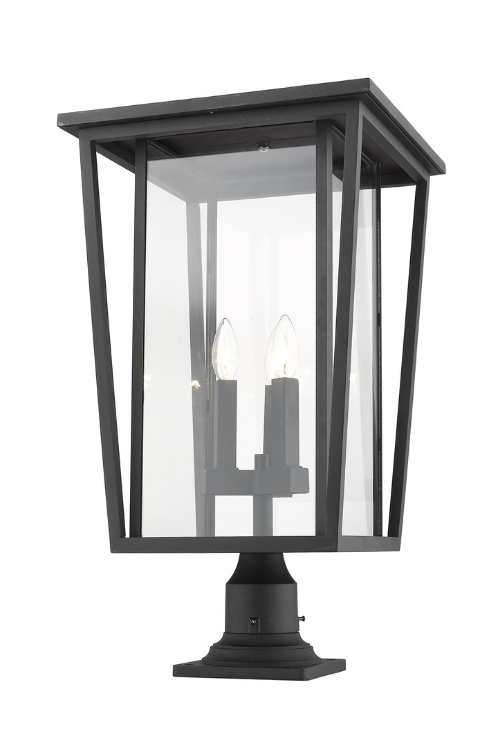 Seoul - 3 Light Outdoor Pier Mount Light