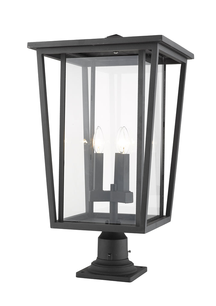 Seoul - 3 Light Outdoor Pier Mount Light
