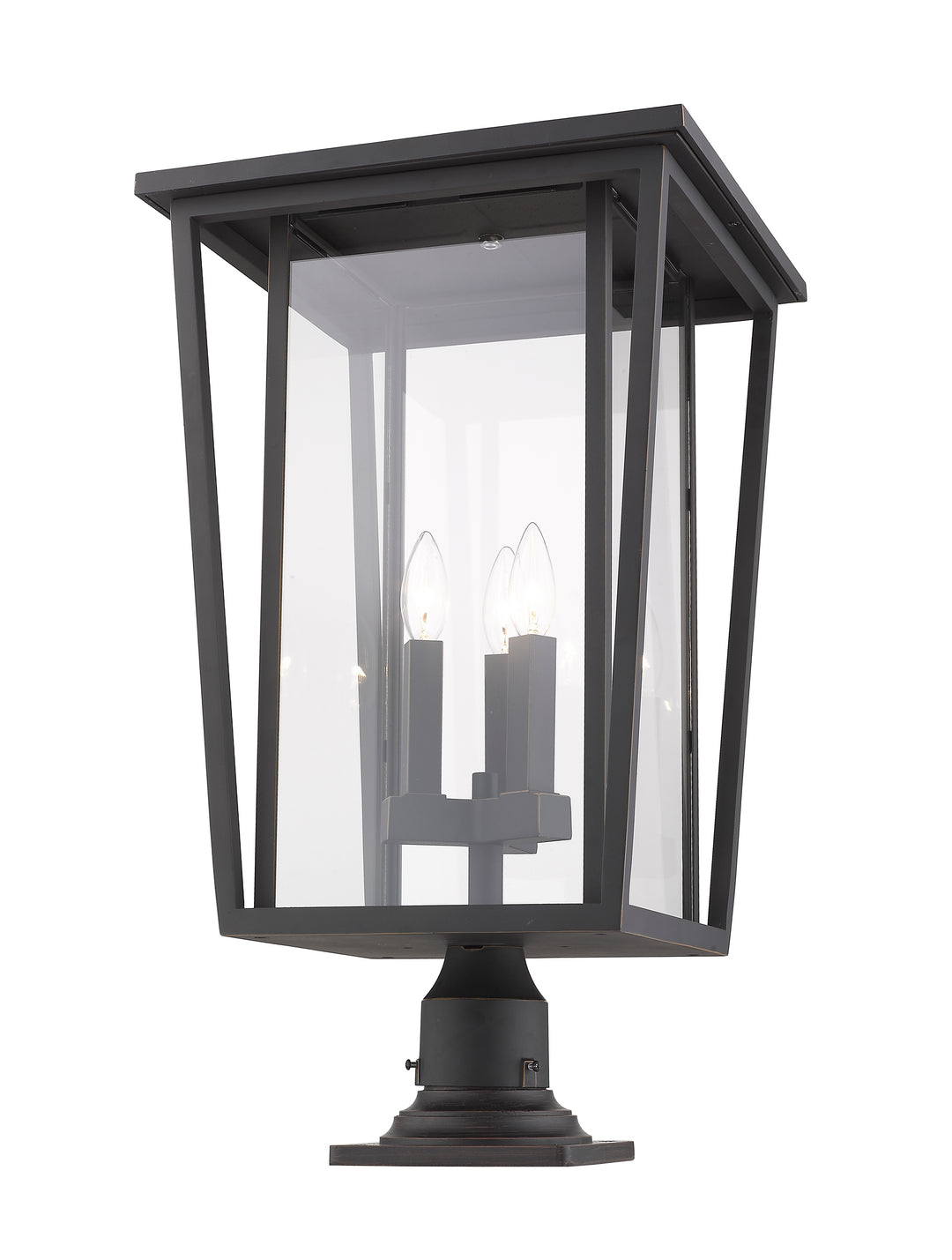 Seoul - 3 Light Outdoor Pier Mount Light