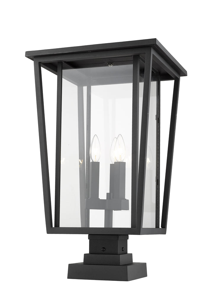 Seoul - 3 Light Outdoor Pier Mount Light (571PHXLS-SQPM)