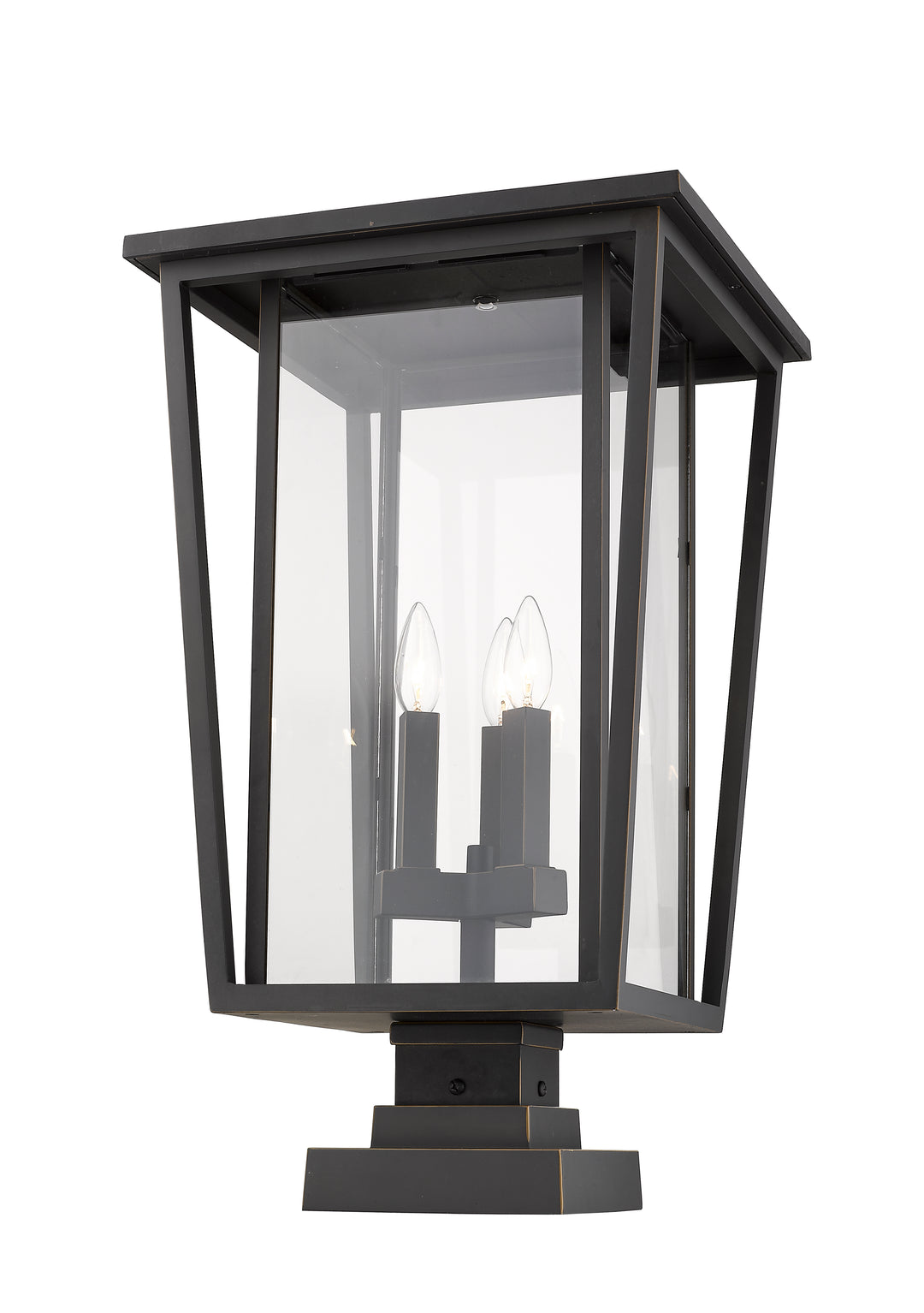 Seoul - 3 Light Outdoor Pier Mount Light (571PHXLS-SQPM)
