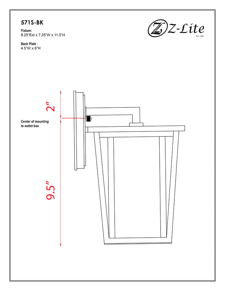 Seoul - Outdoor Wall Light