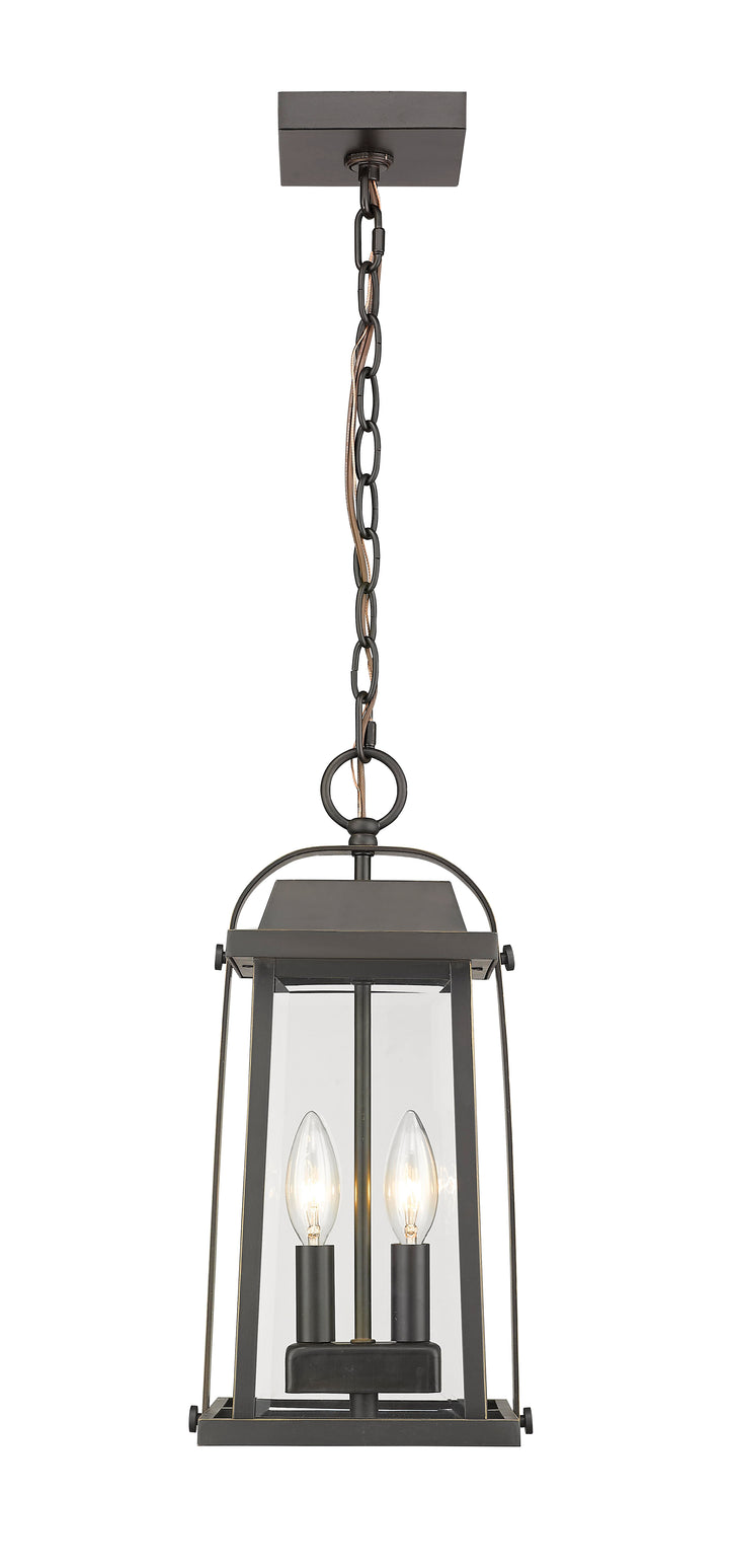 Millworks - 2 Light Outdoor Pendant