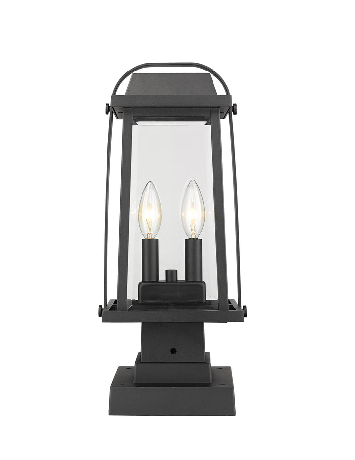 Millworks - 2 Light Outdoor Pier Mount Light