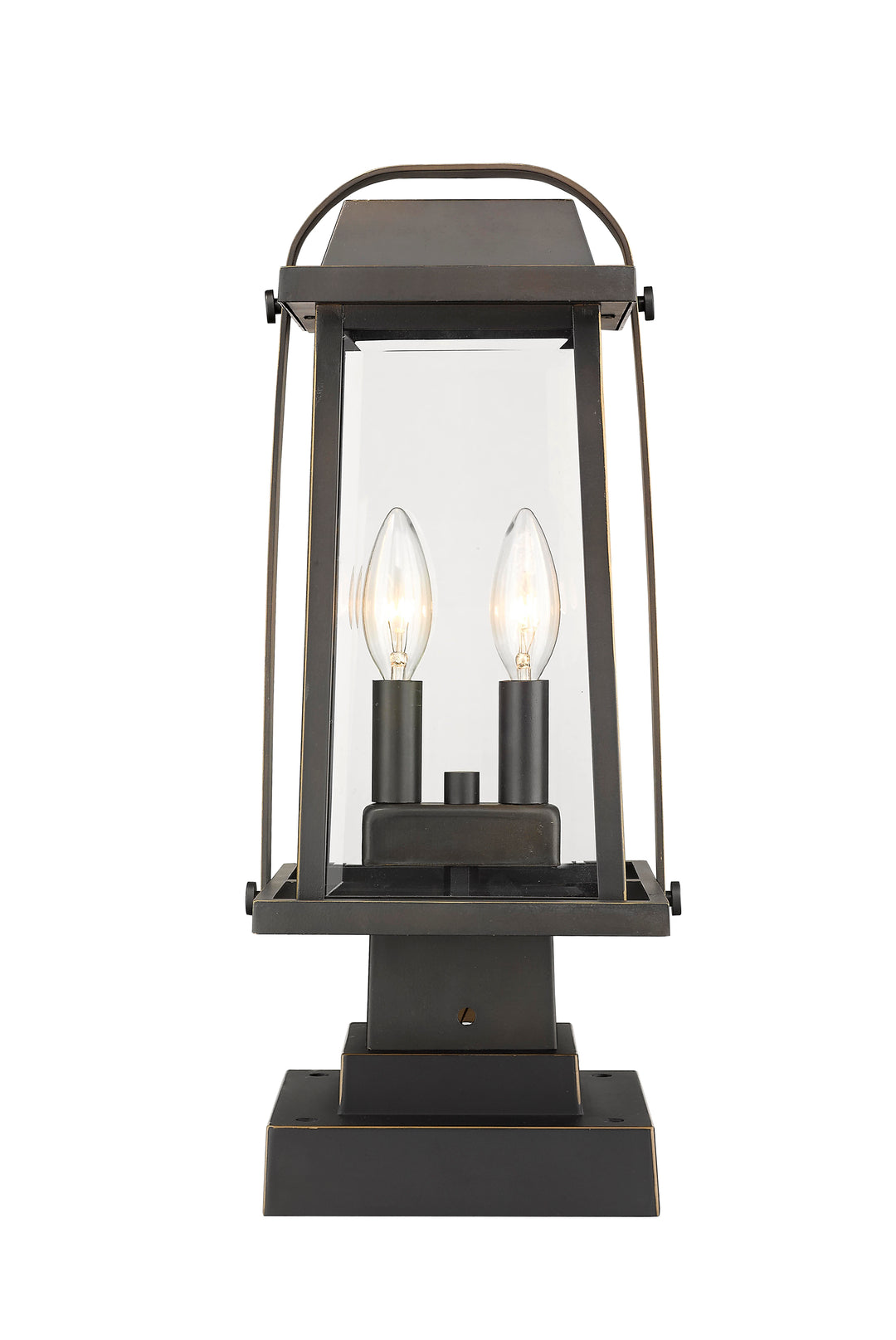Millworks - 2 Light Outdoor Pier Mount Light