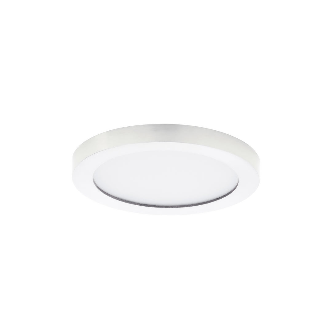 Chip 5" 12W RD LED Flush Mount - 5CCT White / White