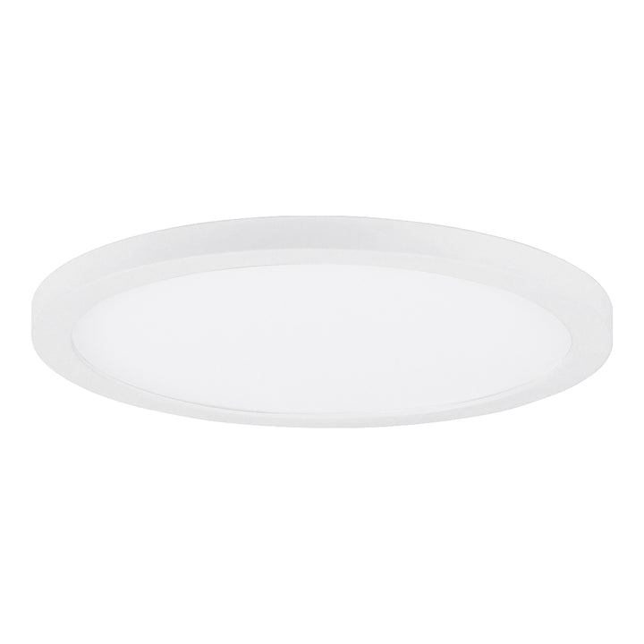 Chip 11" 26W RD LED Flush Mount - 5CCT White / White