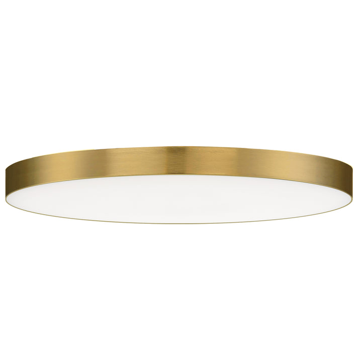 Trim RD LED Flush Mount White / Satin Brass