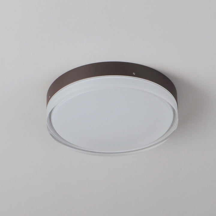 Illuminaire II 7"RD LED Flush Mount 3000K Bronze alternate view