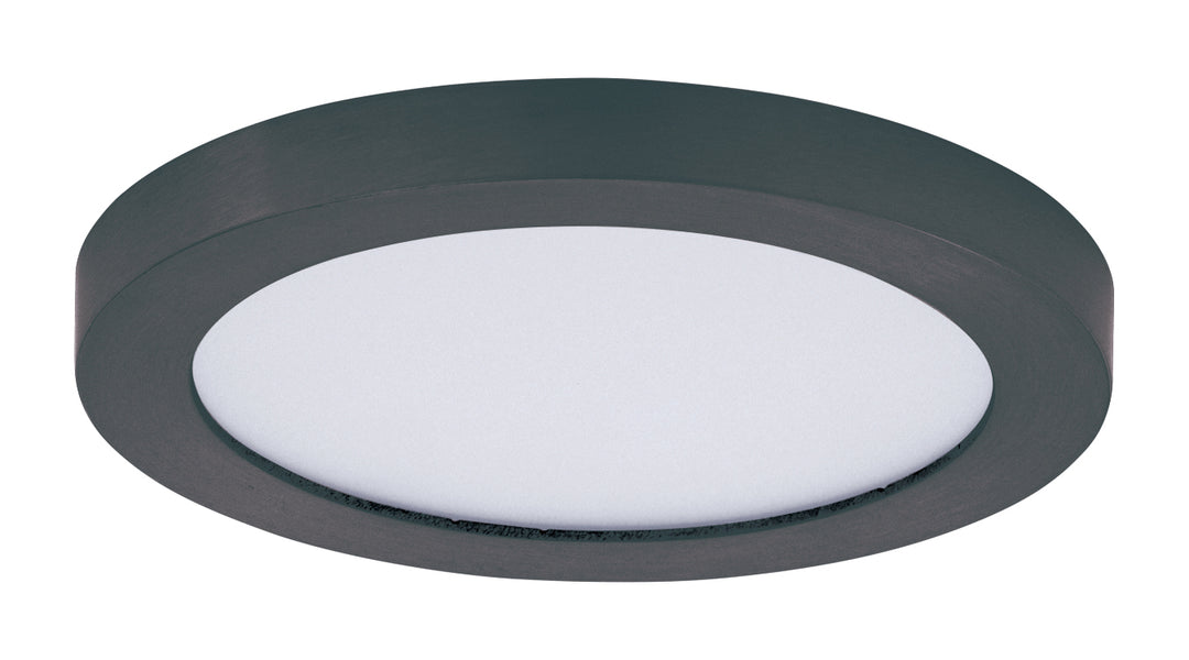 Chip 5" 12W RD LED Flush Mount White / Black