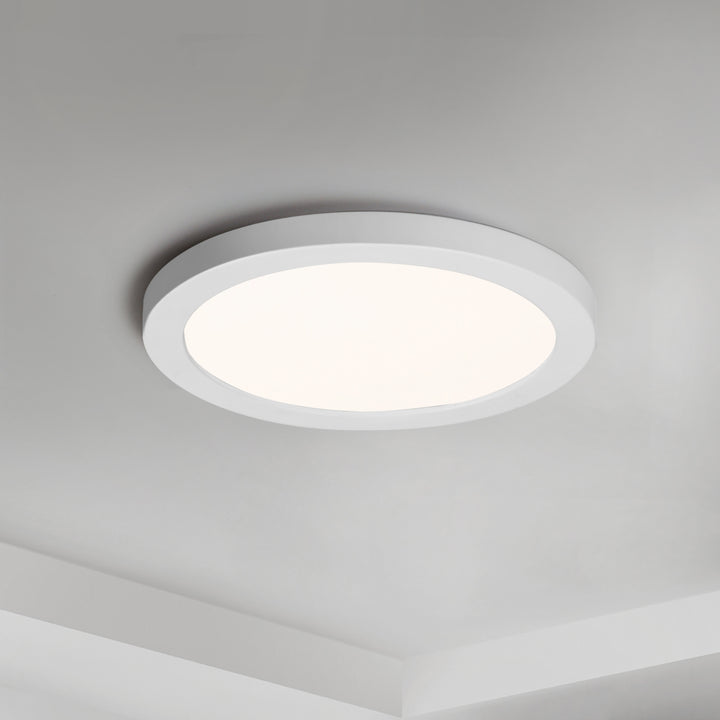 Chip 7" 15W RD LED Flush Mount White / White alternate view