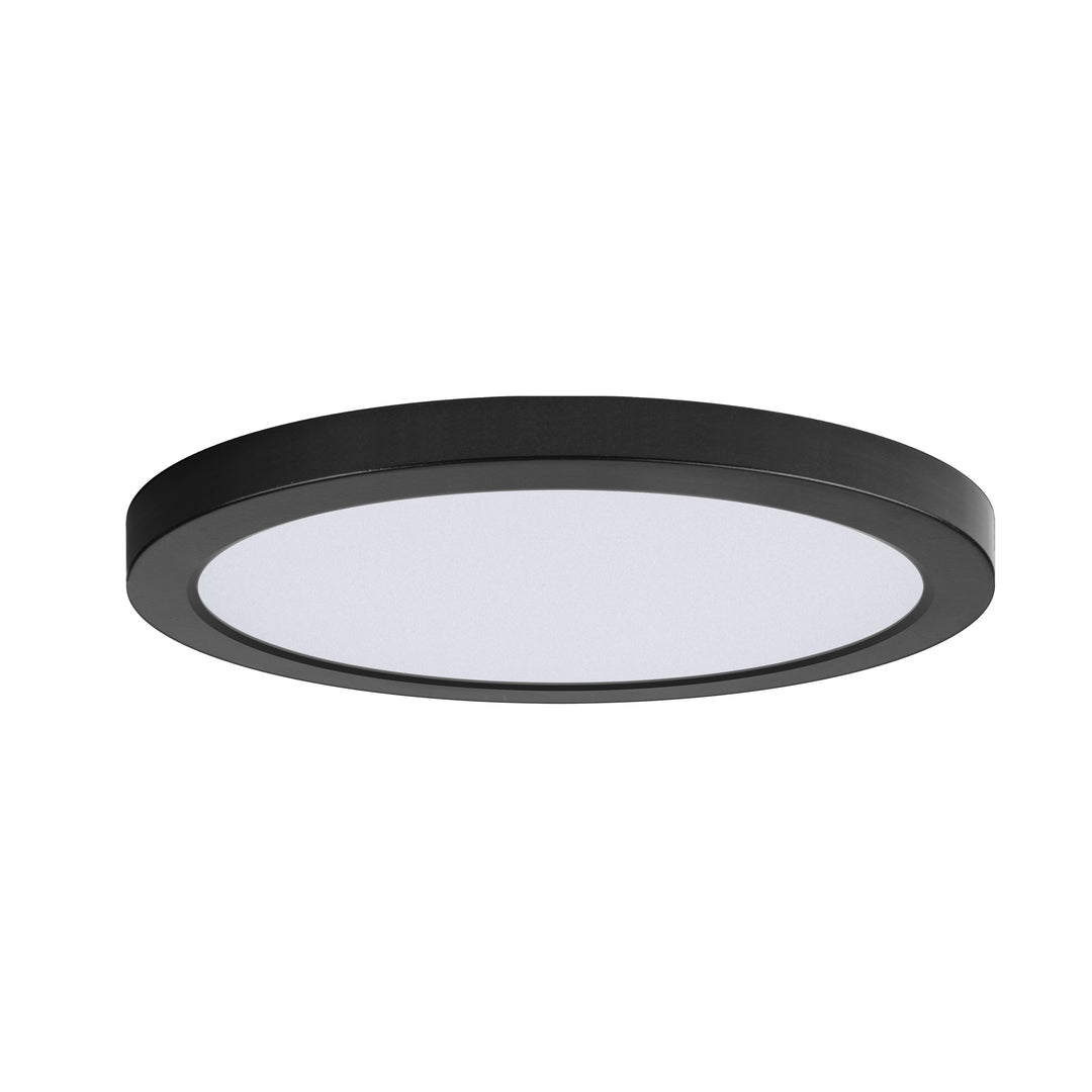 Chip 12" 22W RD LED Flush Mount White / Black
