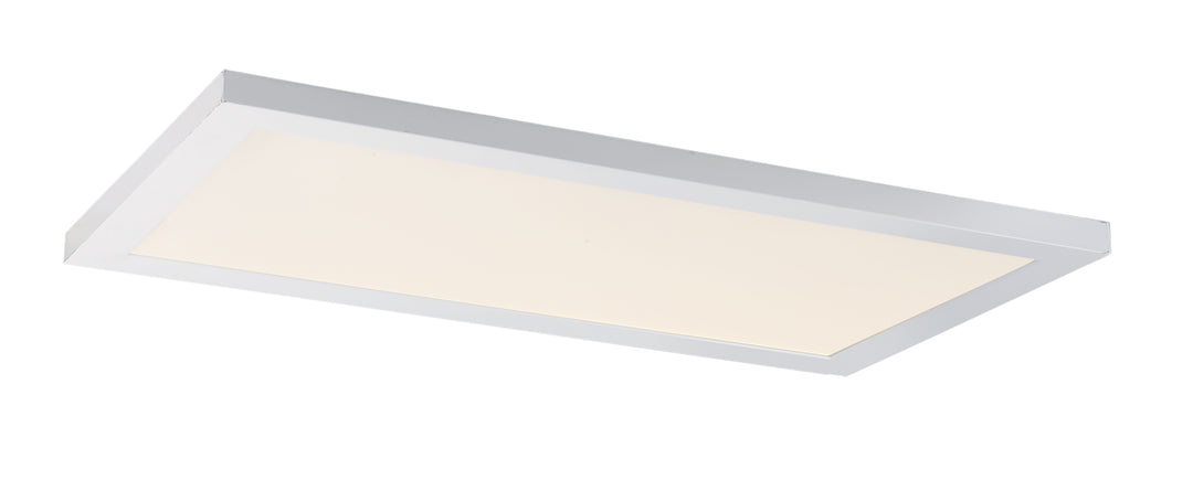 Sky 12"x24" LED Flush Mount 4000K White / White