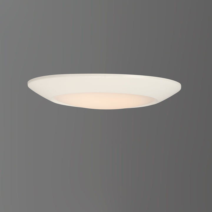 Diverse LED Flush Mount 4000K White / White alternate view