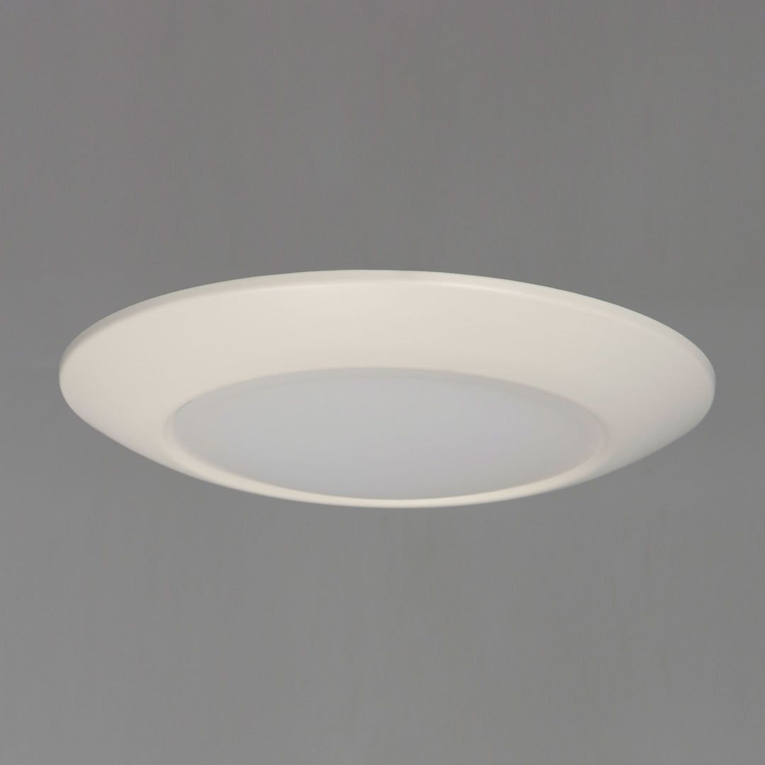 Diverse LED Flush Mount 4000K White / White alternate view
