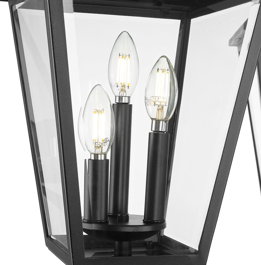 Talbot - 9 Light Outdoor Post Light (579PHBR-3-564P)