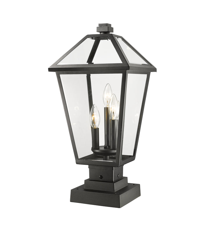 Talbot - 3 Light Outdoor Pier Mount Light (579PHBS-SQPM)