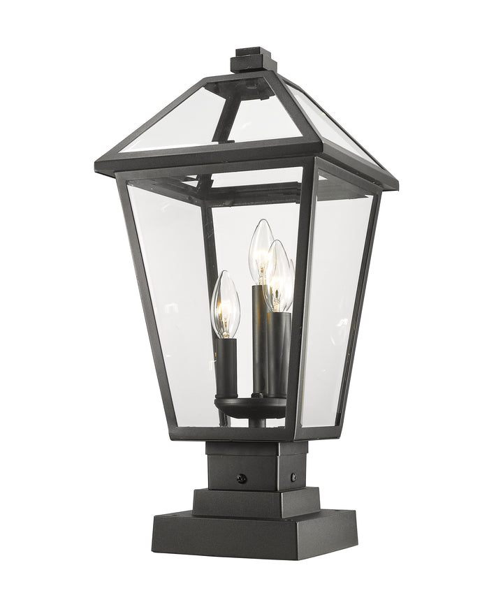 Talbot - 3 Light Outdoor Pier Mount Light (579PHBS-SQPM)