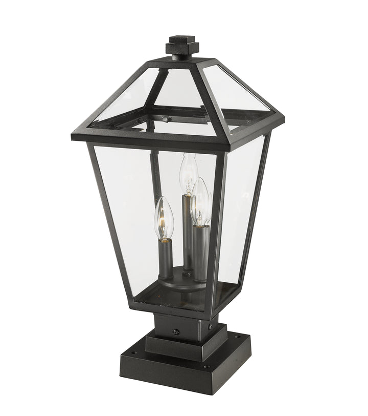 Talbot - 3 Light Outdoor Pier Mount Light (579PHBS-SQPM)