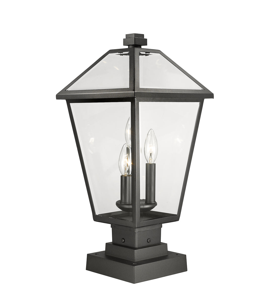 Talbot - 3 Light Outdoor Pier Mount Light (579PHBS-SQPM)
