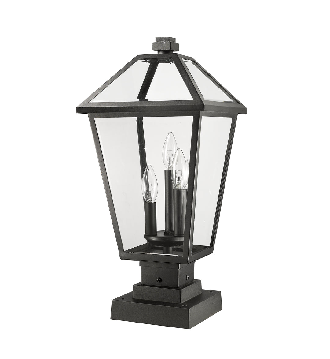 Talbot - 3 Light Outdoor Pier Mount Light (579PHBS-SQPM)