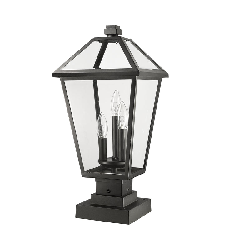 Talbot - 3 Light Outdoor Pier Mount Light (579PHBS-SQPM)