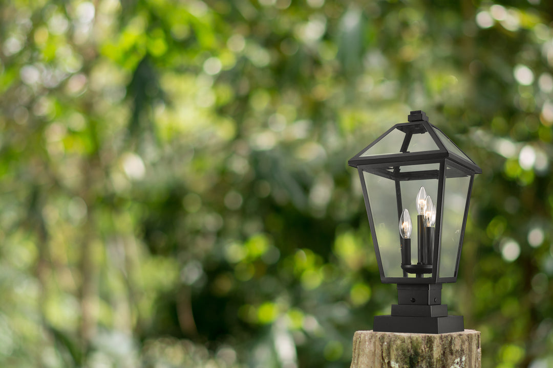 Talbot - 3 Light Outdoor Pier Mount Light (579PHBS-SQPM)