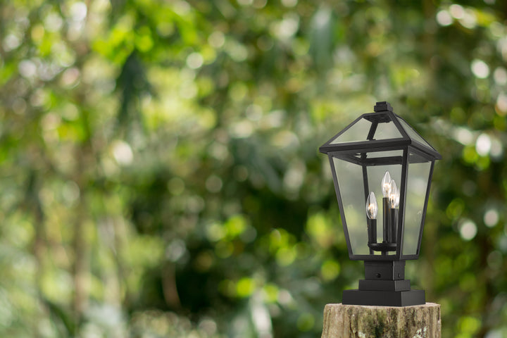 Talbot - 3 Light Outdoor Pier Mount Light (579PHBS-SQPM)