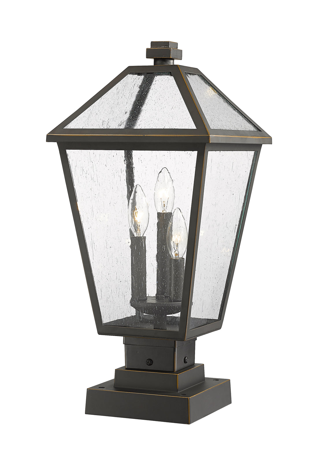 Talbot - 3 Light Outdoor Pier Mount Light (579PHBS-SQPM)