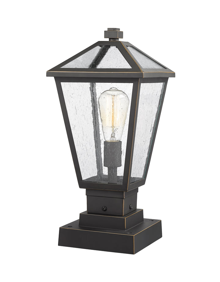 Talbot - 1 Light Outdoor Pier Mount Light (579PHMS-SQPM)