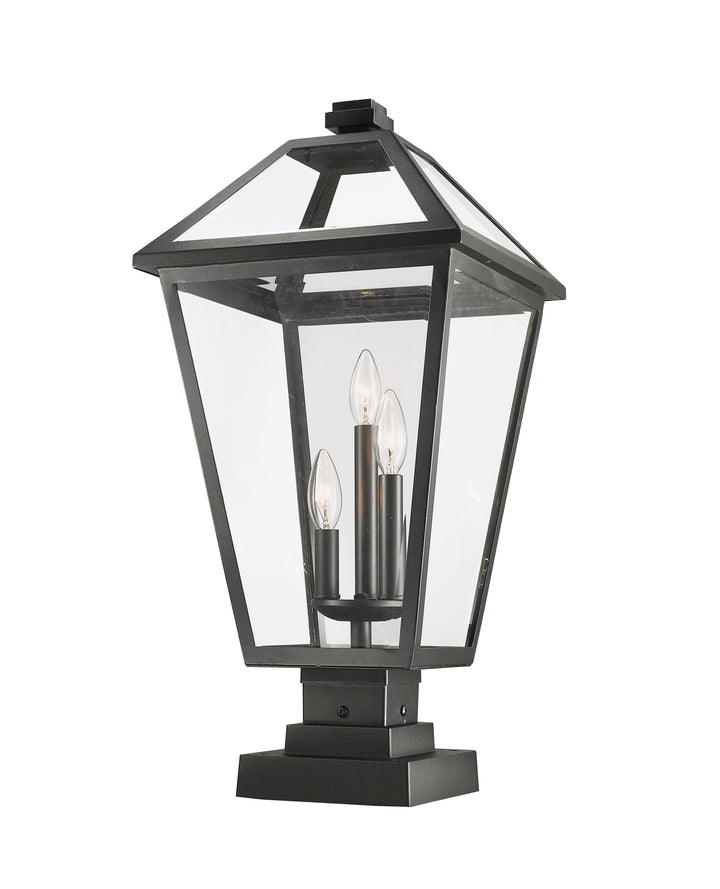 Talbot - 3 Light Outdoor Pier Mount Light (579PHXLS-SQPM)