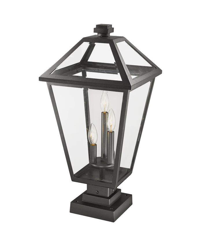 Talbot - 3 Light Outdoor Pier Mount Light (579PHXLS-SQPM)