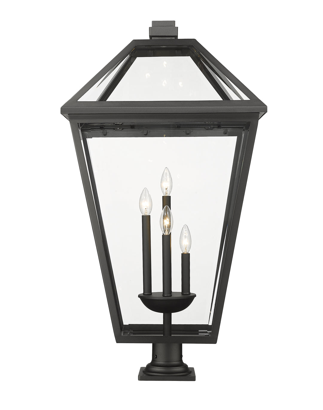 Talbot - 4 Light Outdoor Pier Mount Light