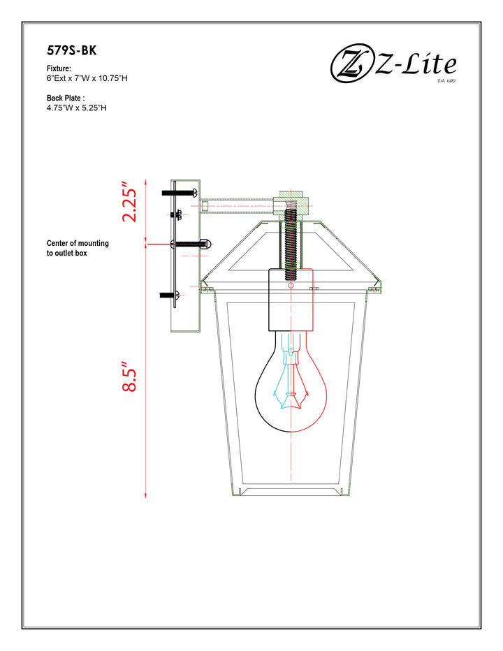 Talbot - Outdoor Wall Light