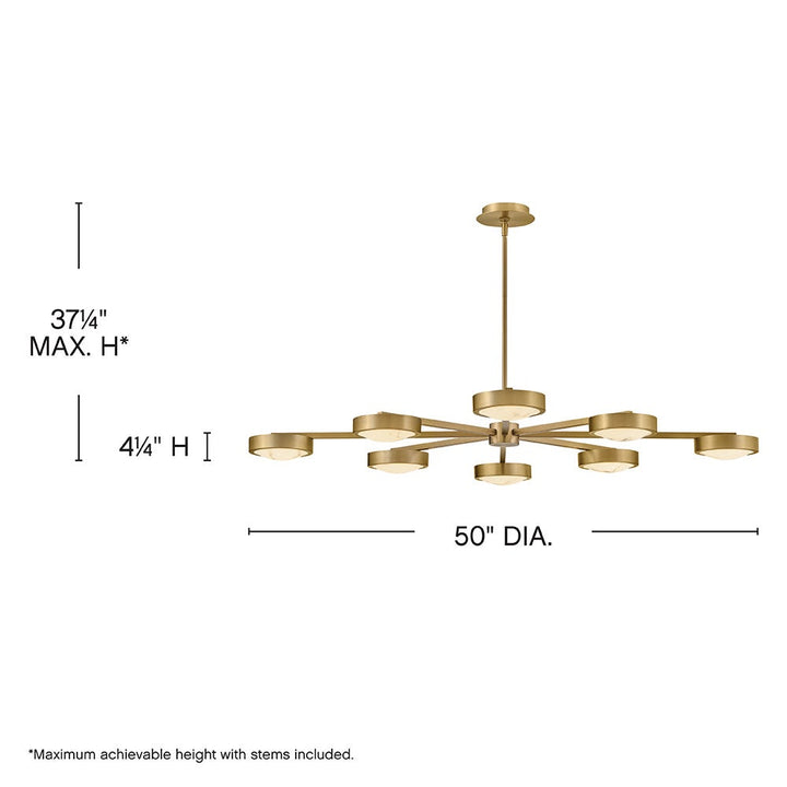 Cava Large Convertible Semi-Flush Mount