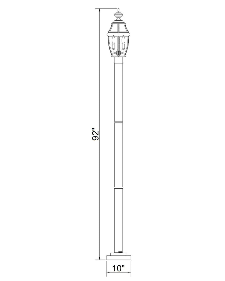 Westover - Outdoor Post Light (580PHM-567P)