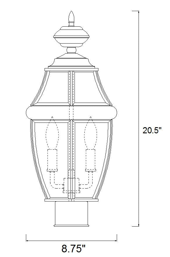 Westover - Outdoor Post Light
