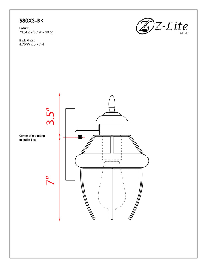 Westover - Outdoor Wall Light