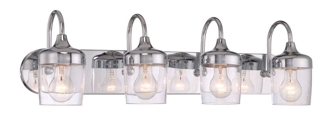 Wrenn Vanity Light in Chrome by Craftmade