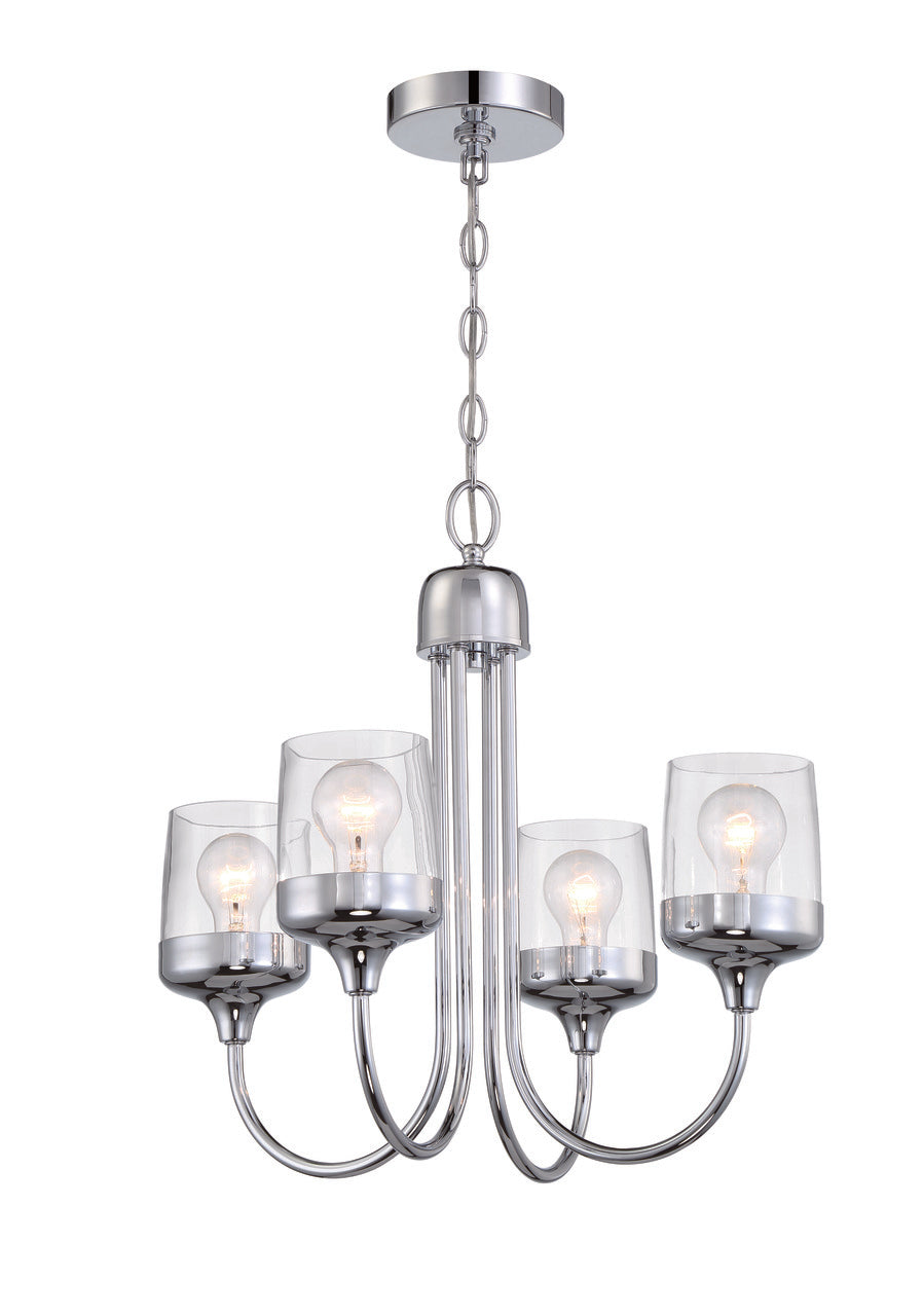 Wrenn Chandelier in Chrome by Craftmade